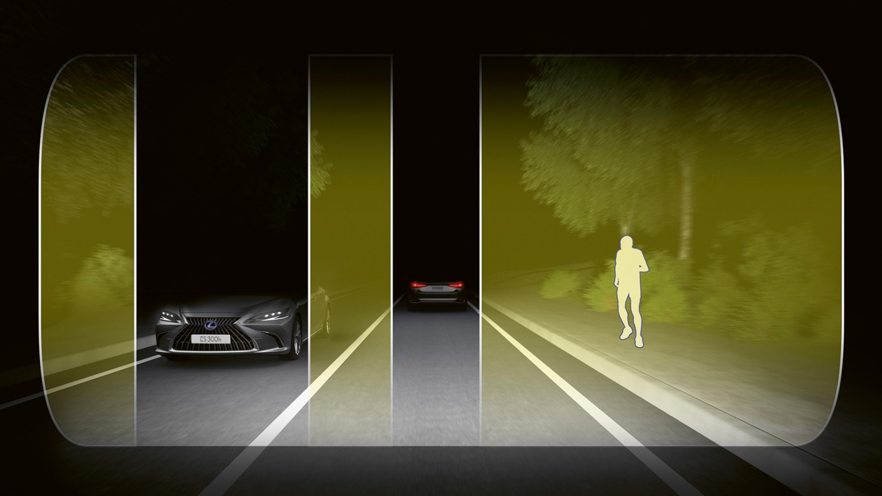 Adaptive High-beam System graphic 